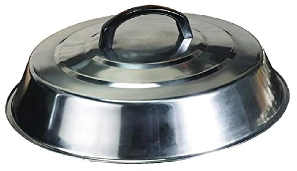 Blackstone Signature Griddle Accessories - 12 Inch Round Basting Cover - Rust-resistant Alloy - Cheese Melting Dome and Steaming Cover - Best for Use in Flat Top Griddle Grill Cooking Indoor or Outdoor
