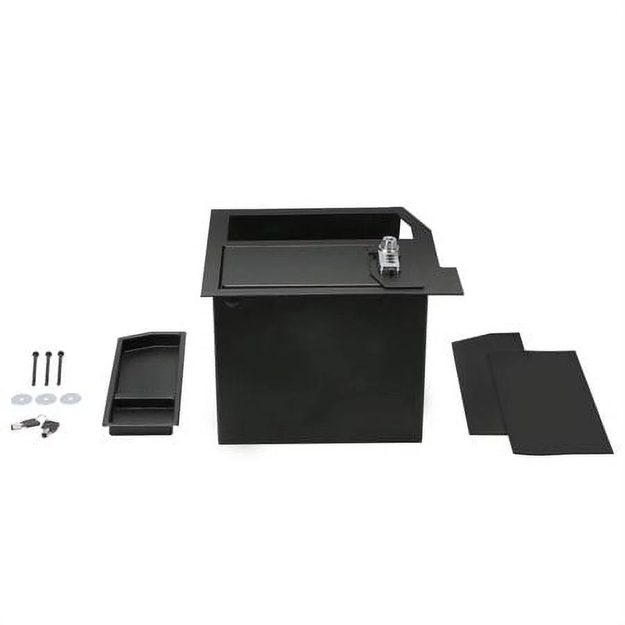 KOJEM Center Console Gun Safe Storage Box Vault Compatible with 2007 - 2013 Toyota Tundra, 2008 - 2021 Toyota Sequoia