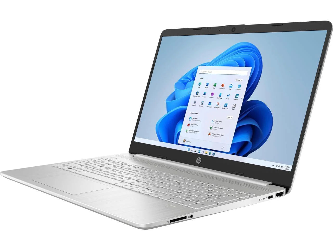 Newest HP Laptop Computer, 15.6" HD Touchscreen, 11th Generation Intel Core i5-1155G7 Processor, 128GB RAM, 2TB PCIe SSD, Intel Iris Xe Graphics, Bluetooth, HDMI, Windows 11 Home in S Mode, Cefesfy