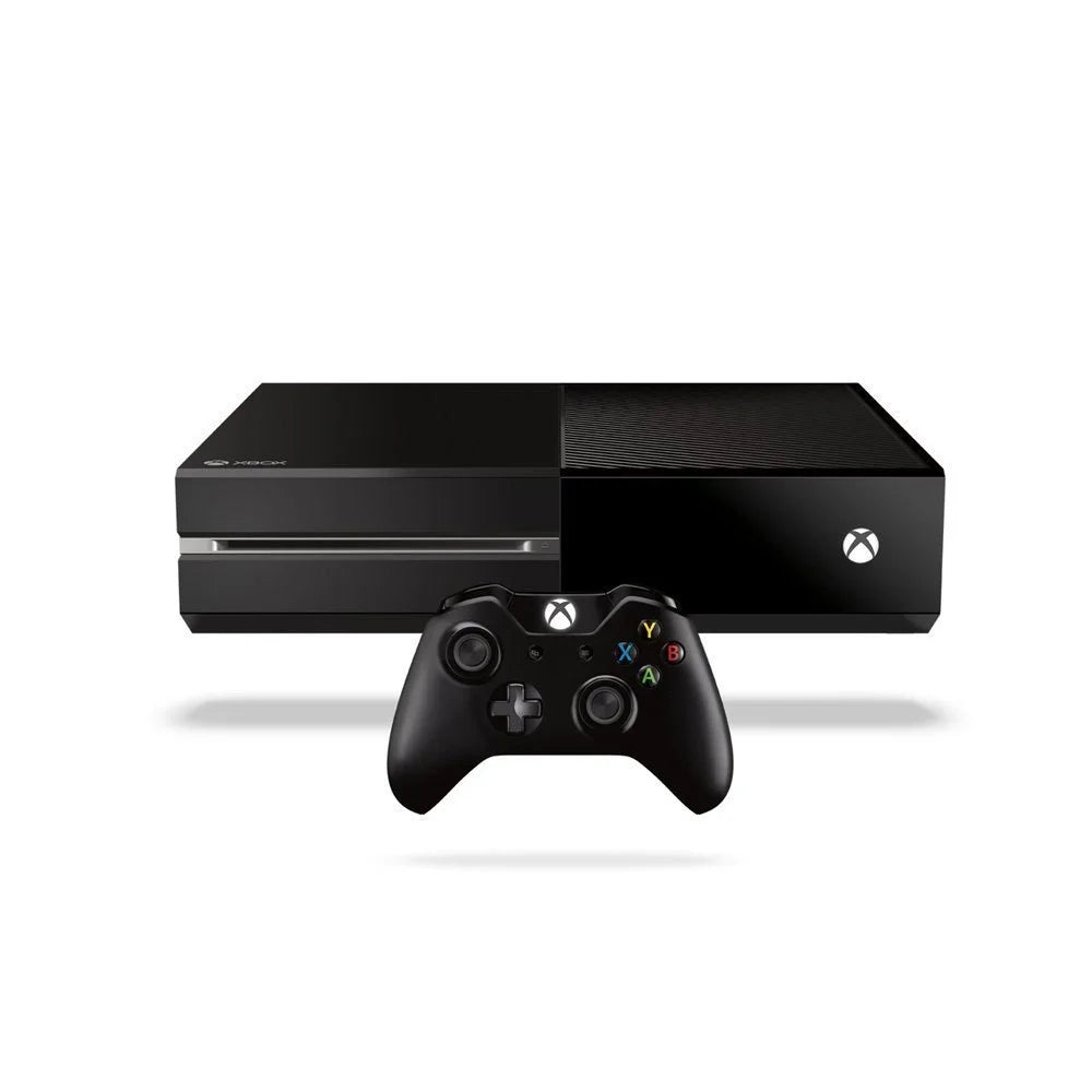 Microsoft Xbox One Original 500GB Gaming Console Black HDMI Cable 2 Controller Included With Assassin's Creed Origins Game BOLT AXTION Bundle Used