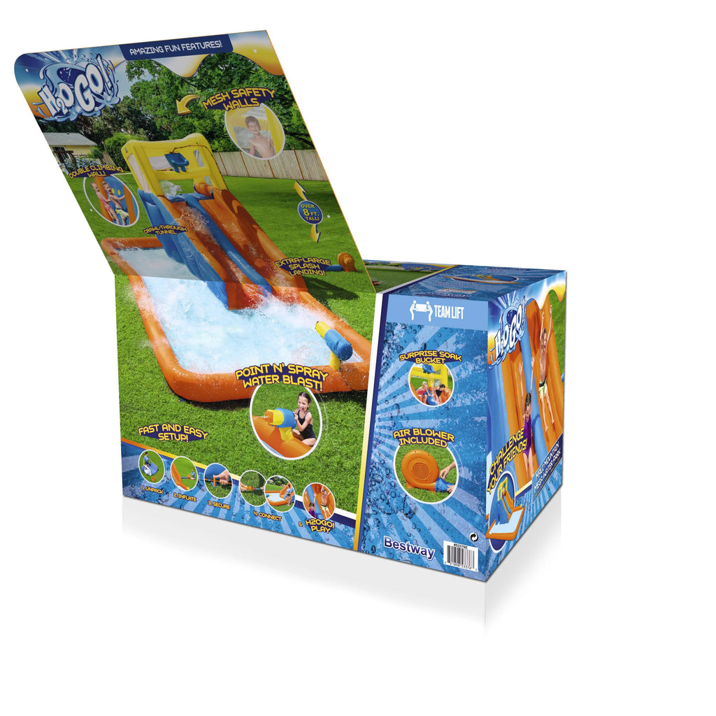 H2OGO! Maui Mountain Kids Inflatable Water Park 23' 4" Long