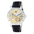 Charles-Hubert- Paris 3876 Corrosion-free Metal Case Mechanical Watch