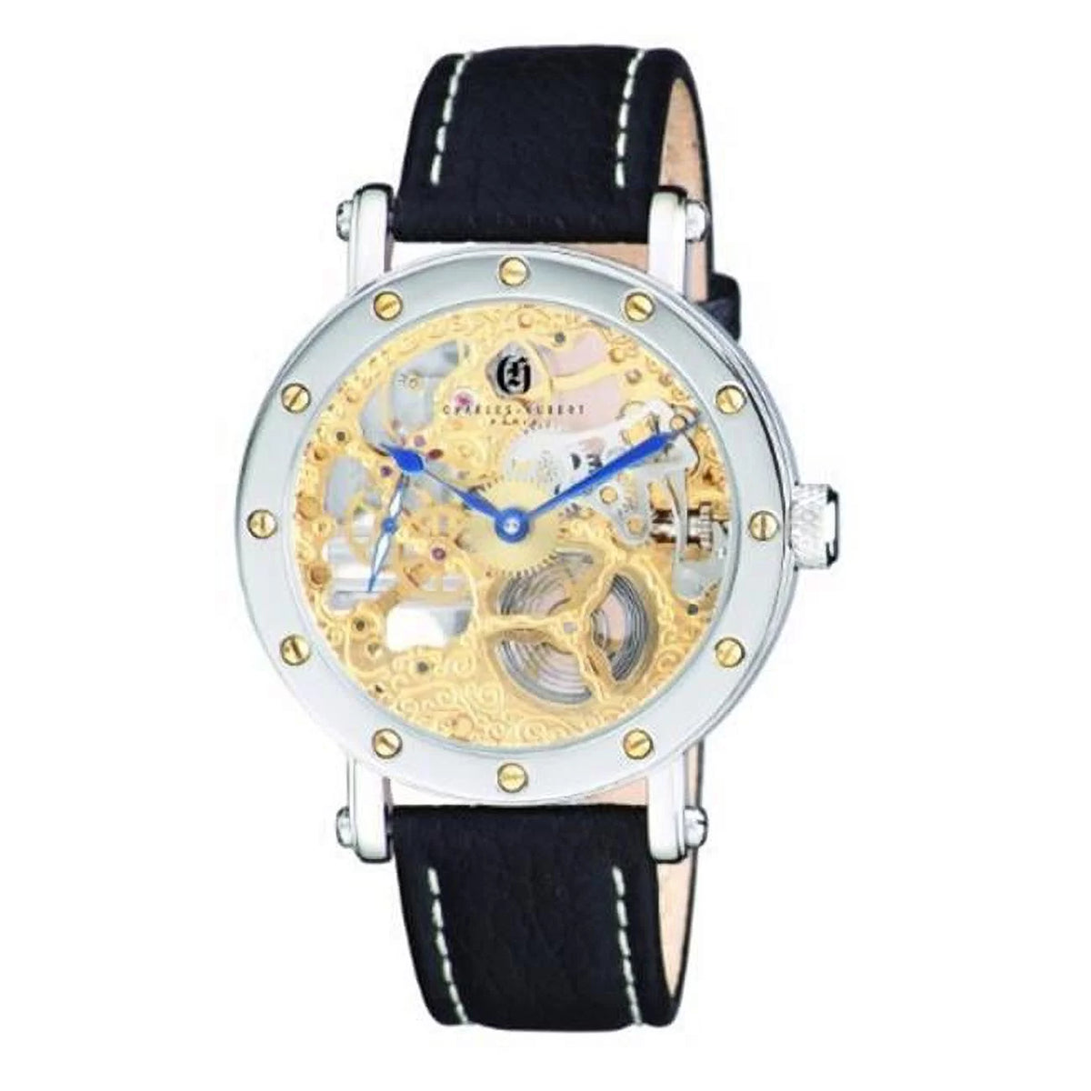 Charles-Hubert- Paris 3876 Corrosion-free Metal Case Mechanical Watch