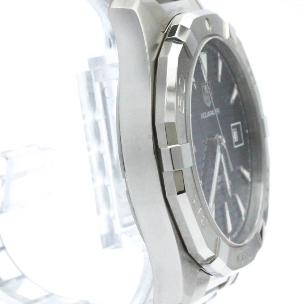 Secondhand Polished TAG HEUER Aquaracer Calibre 5 Alloy Automatic Watch WAY2112 BF570555 (Good)