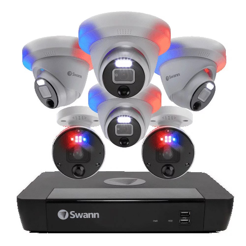 Swann 6 Camera 8 Channel 4K Ultra HD Pro Enforcer™ NVR Security System