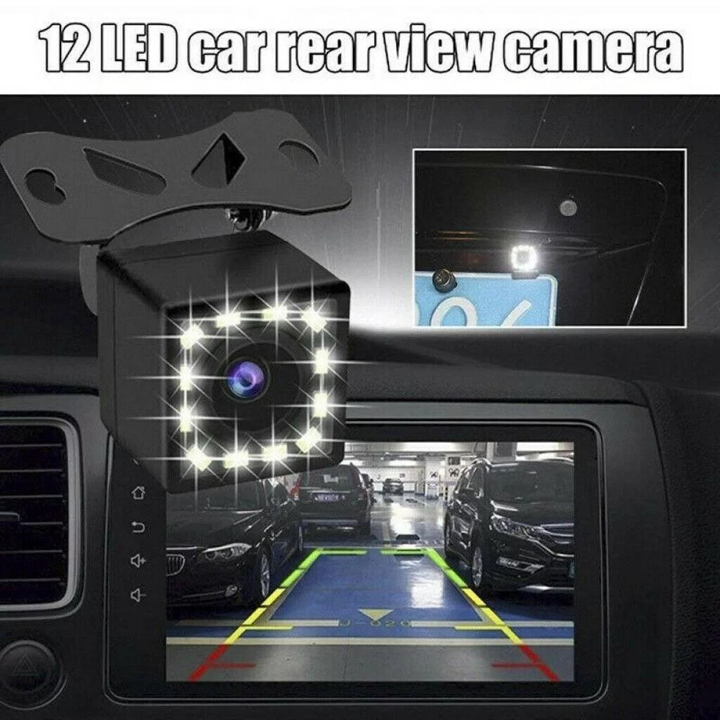 Wireless Car Portable Backup Camera Rear View HD Parking System Night Vision+ 4.3 Monitor