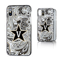 VU Vanderbilt Commodores Paisley Clear Case for iPhone X
