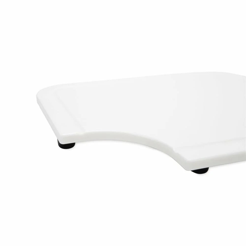 Camco 43857 - Polyethylene White Figured Cutting Board