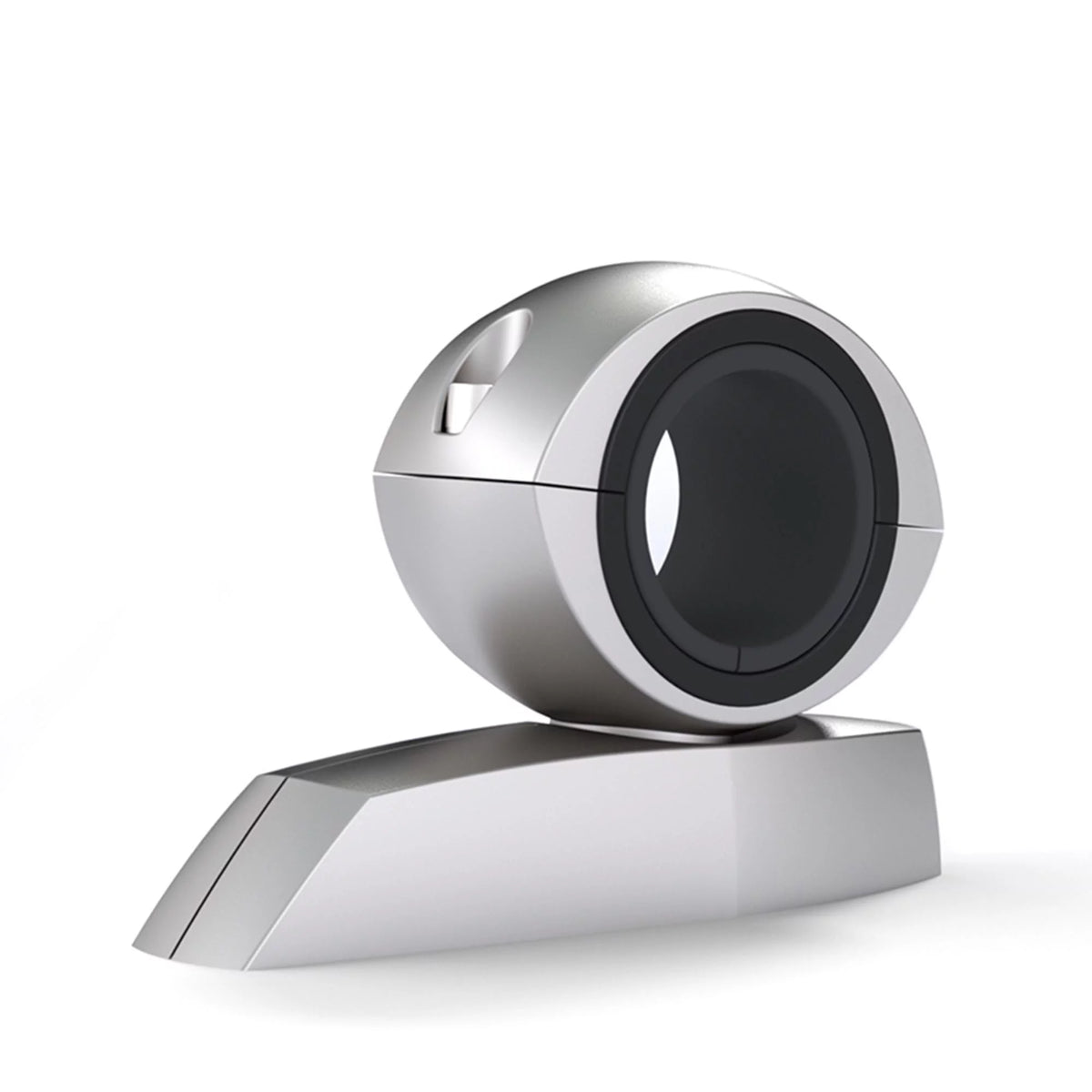 Fusion SG-FLT772SPW 7.7'' Sports White Tower Speaker with Swivel Clamps and SG-DA41400 4-Channel Amplifier