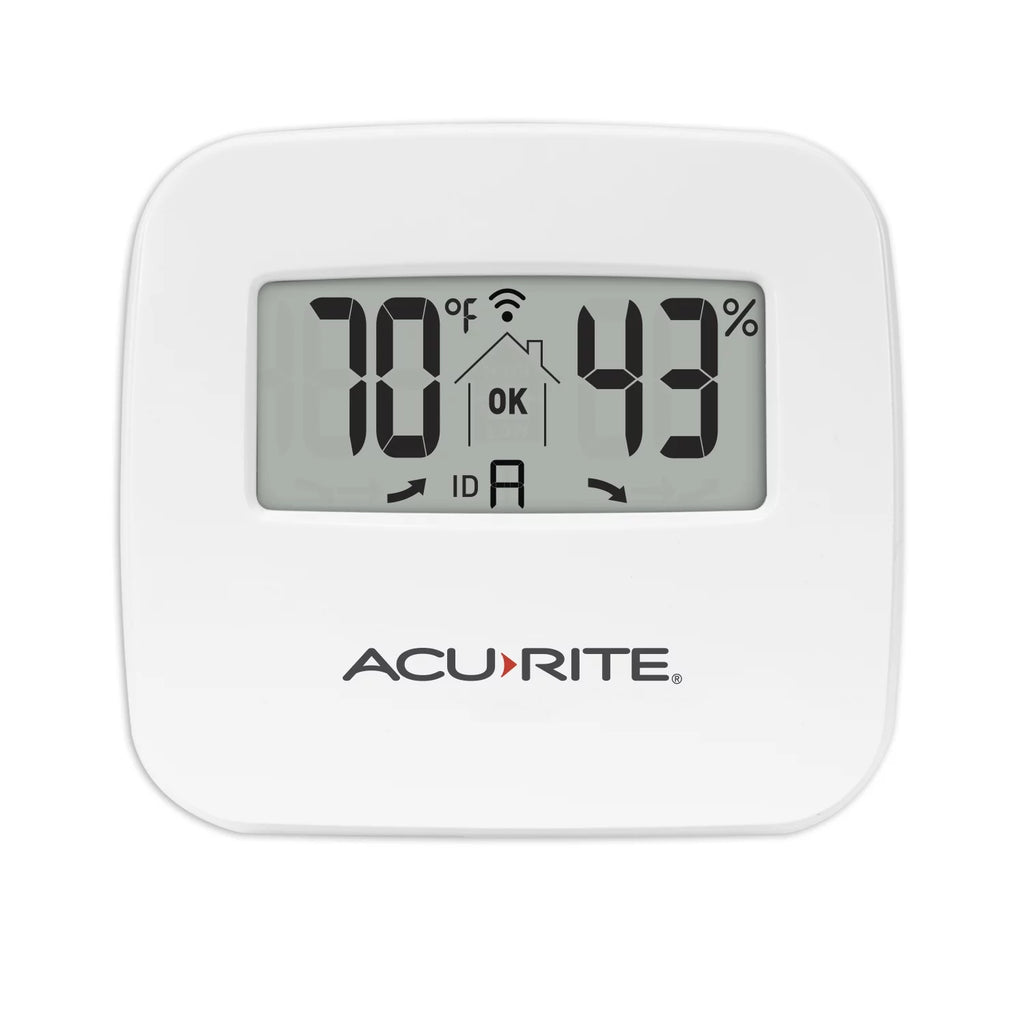 AcuRite Temperature & Humidity Station with 3 Indoor/Outdoor Sensors (01096M)