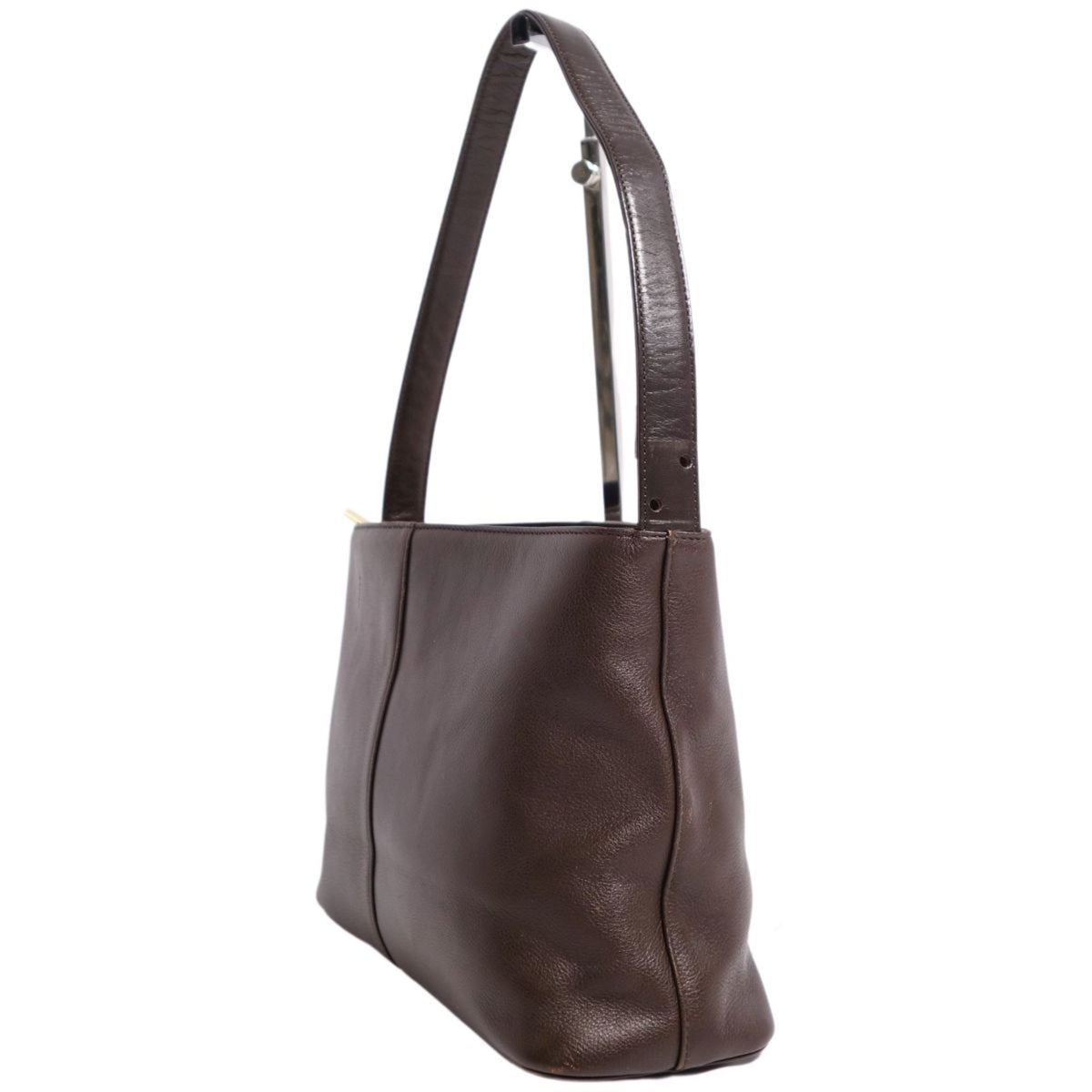 Used Burberry London BURBERRY LONDON Bag Handbag Tote Calf Leather Female Brown (Fair)