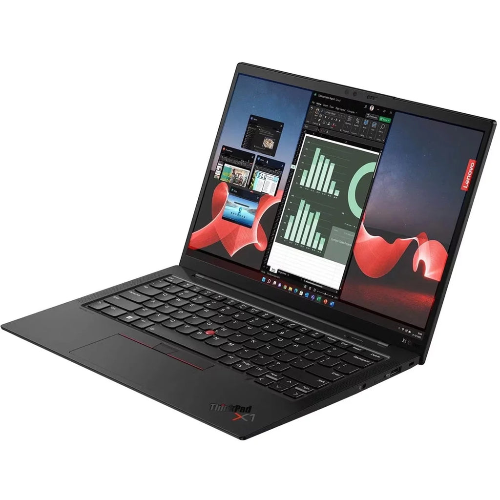 Lenovo 21HM000QUS 14 in. ThinkPad X1 Carbon Gen 11 Intel i7-1365U 16 GB RAM & 512 GB SSD 3.9 GHz Windows 11 Pro Touchscreen Ultrabook Laptop, Deep Black
