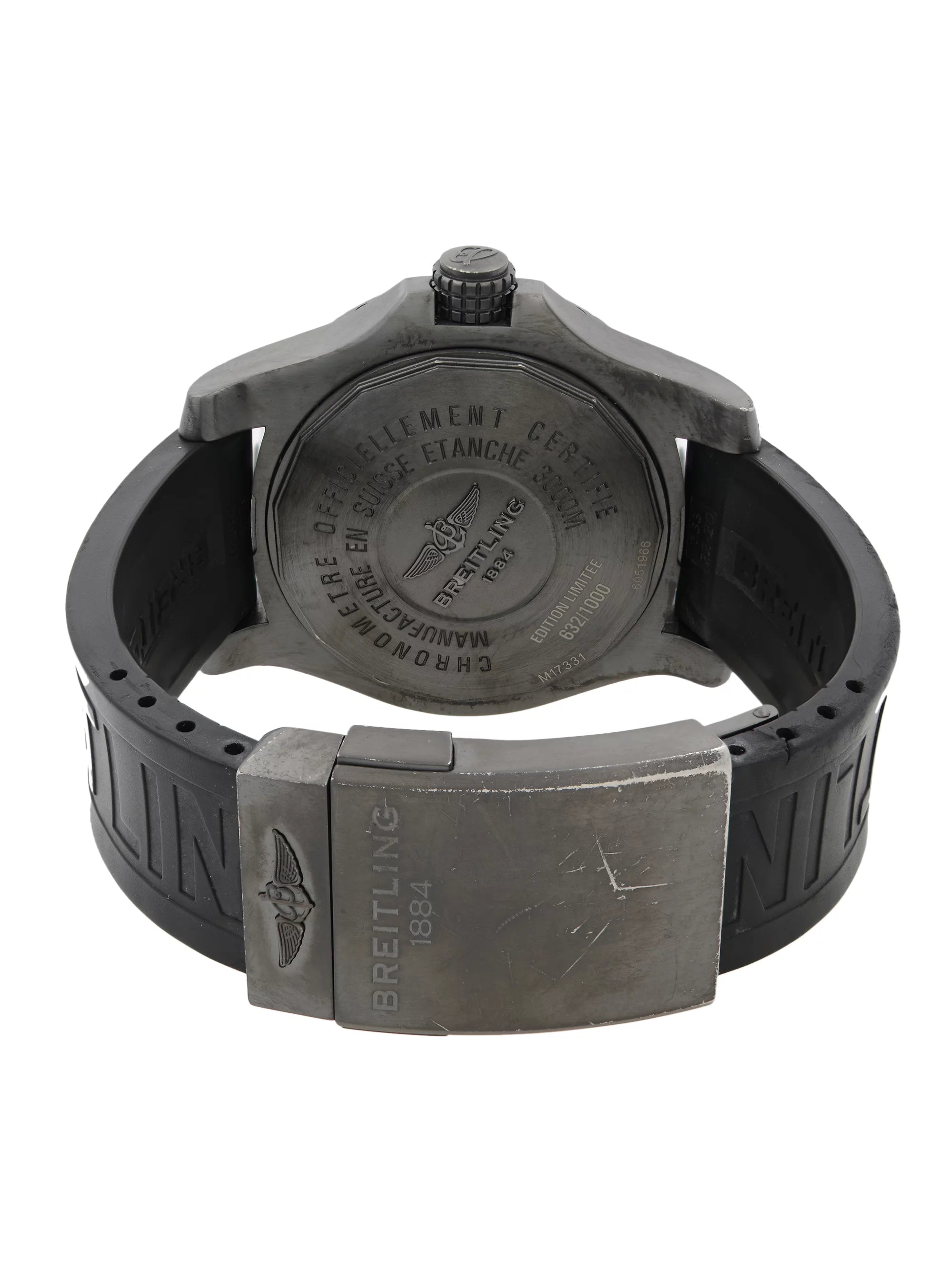 Breitling Avenger II Seawolf Black Metal Automatic Mens Watch M17331E2/I530-153S