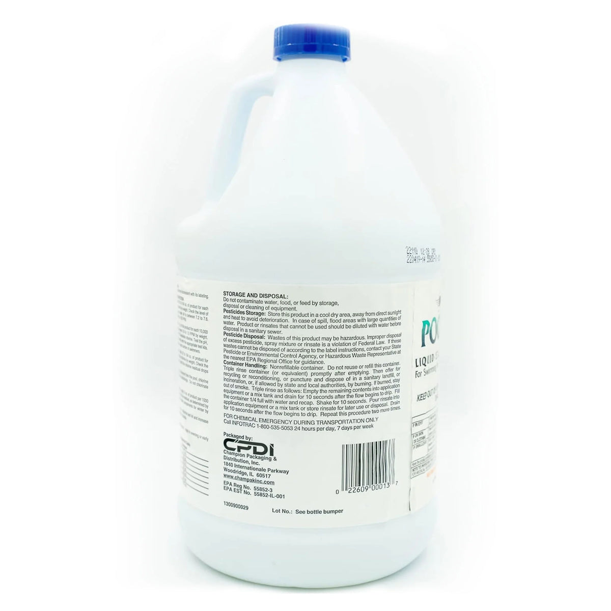 Champion Pool Shock Liquid Chlorinator for Pool Water Disinfection (4 Pack)
