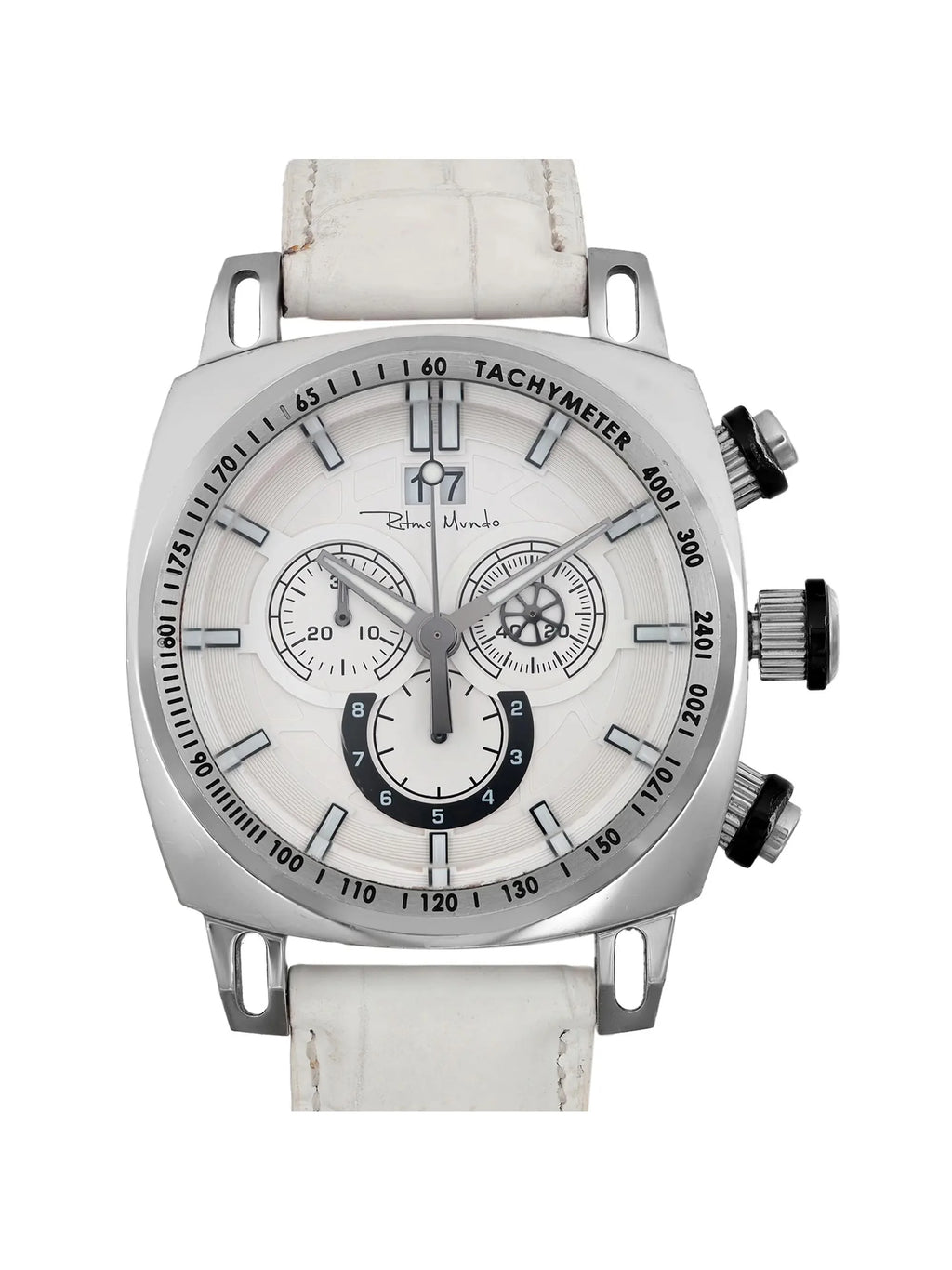 Used Ritmo Mundo Racer 44mm Metal Quartz Men Watch 222/4 (Good)
