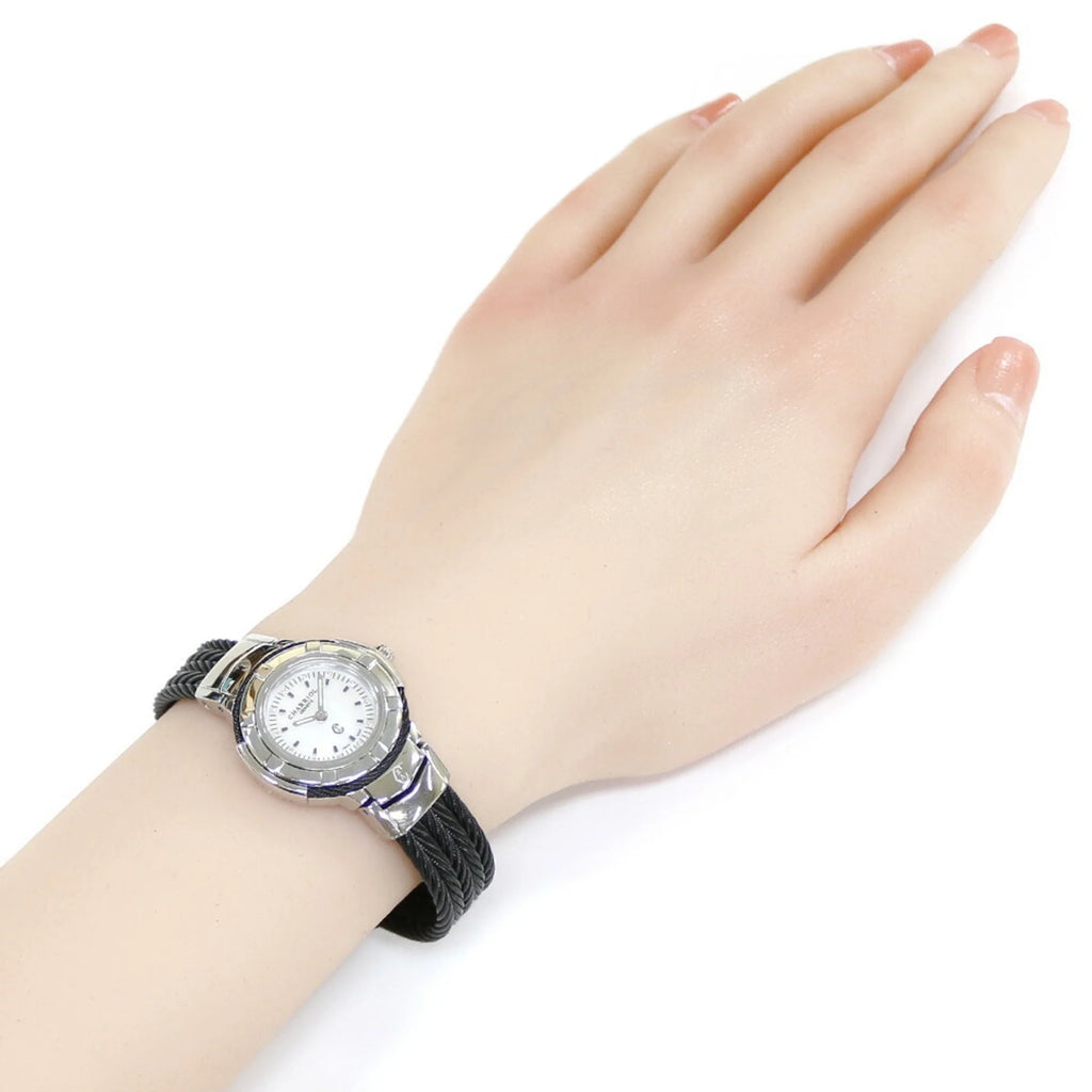 Secondhand CHARRIOL Saint-Tropez Watch Corrosion-free Metal Quartz For Her (Good)