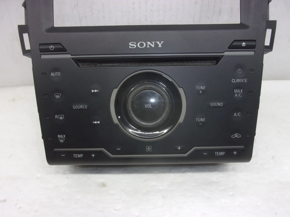 Used 2013 Ford Fusion Sony Radio Control Panel Climate Control DS7T-18E245-PK OEM (Good)