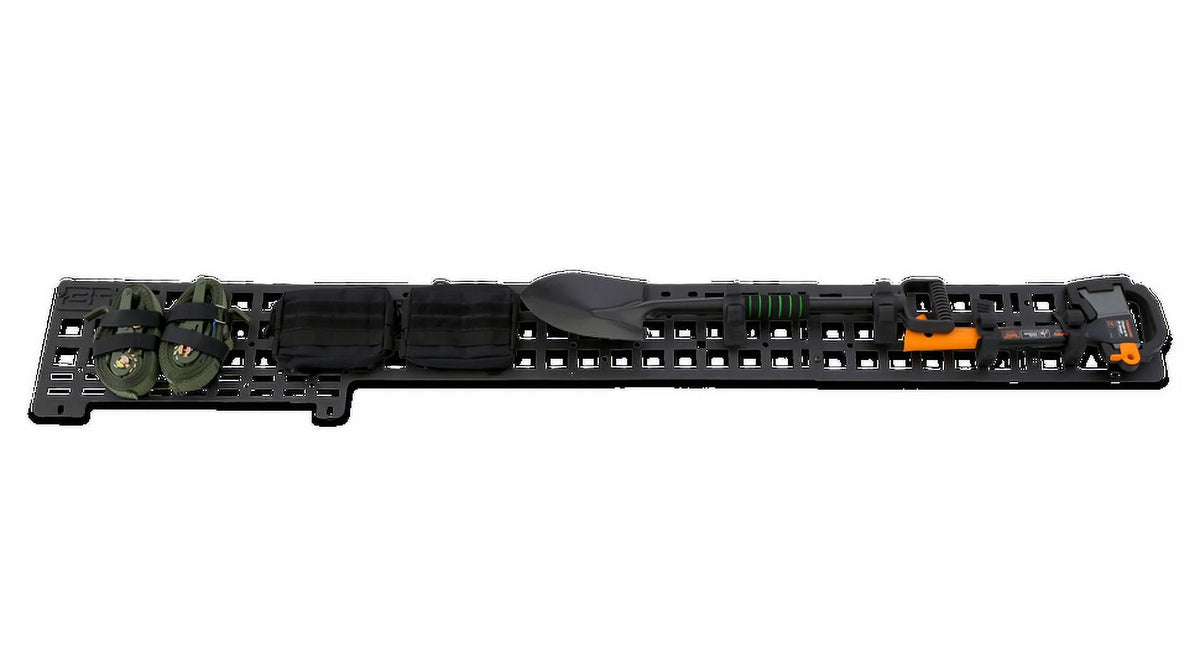 Body Armor 2005-2023 Fits Toyota Tacoma Bed Side Molle System Light Texture Bed Accessories Black TC-7125