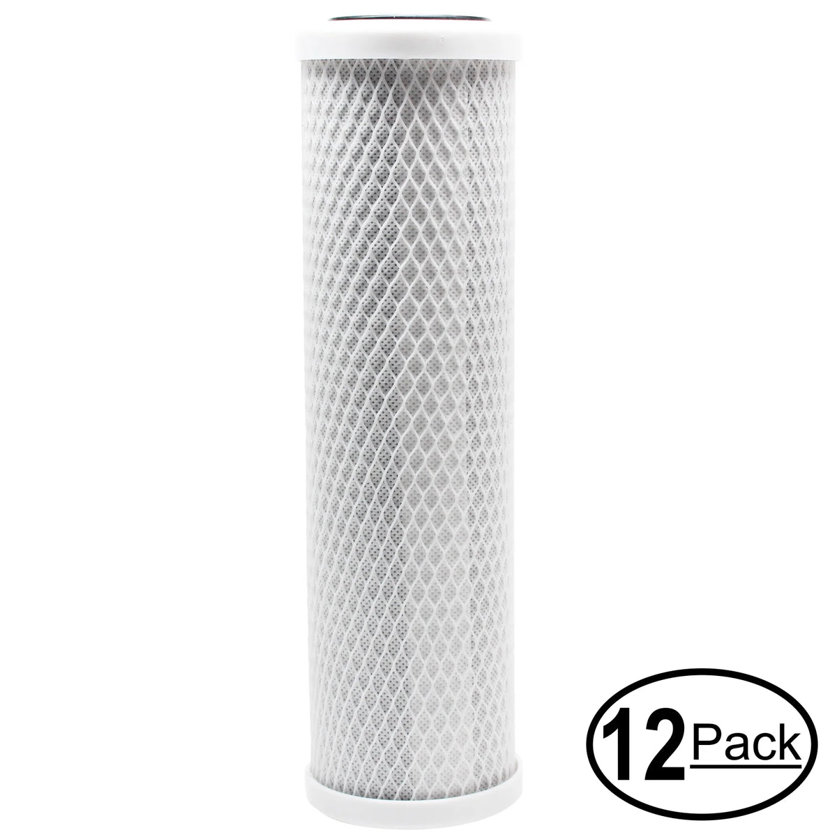 16-Pack Replacement for AMI AAA-506UVE Activated Carbon Block Filter - Universal 10 inch Filter for AMI AAA 50 GPD 6 Stage Home RO System - Denali Pure Brand