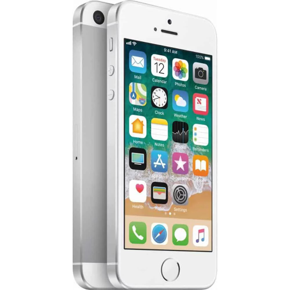 Previously Owned Apple iPhone SE - Carrier Unlocked - 32GB Silver (Good)