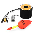 Lixada Underwater Fishing Camera 1200TVL with 12 LEDs Night Vision Waterproof Fish Shape for Boat Ice Fishing 15m 30m 50m Cable Accessories
