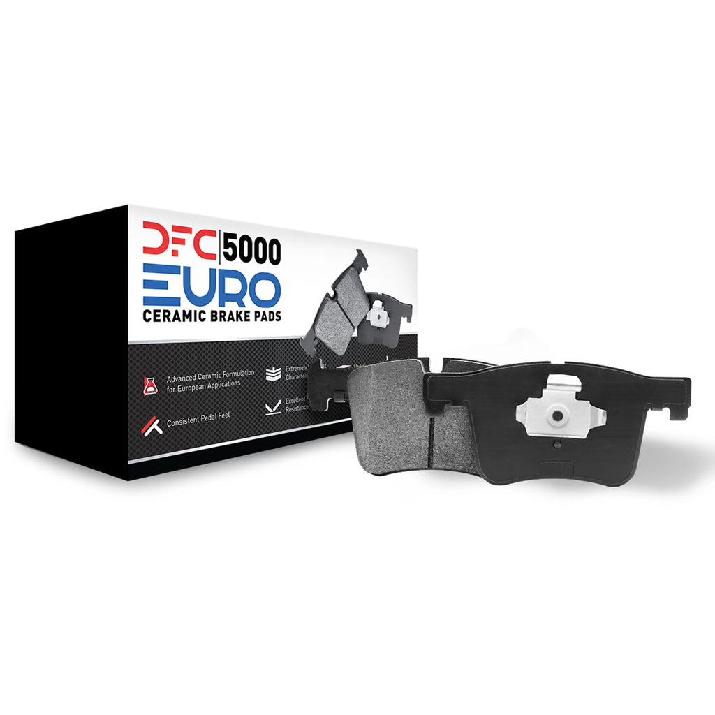 Dynamic Friction Company 5000 Euro Ceramic Brake Pads 1600-1652-00-Front Set For 2012-2014 Mercedes-Benz E550