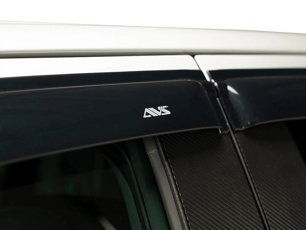 Auto Ventshade (AVS) by RealTruck Ventvisor Deflector 4 Pc.; Smoke Compatible With 2016 Toyota 4Runner