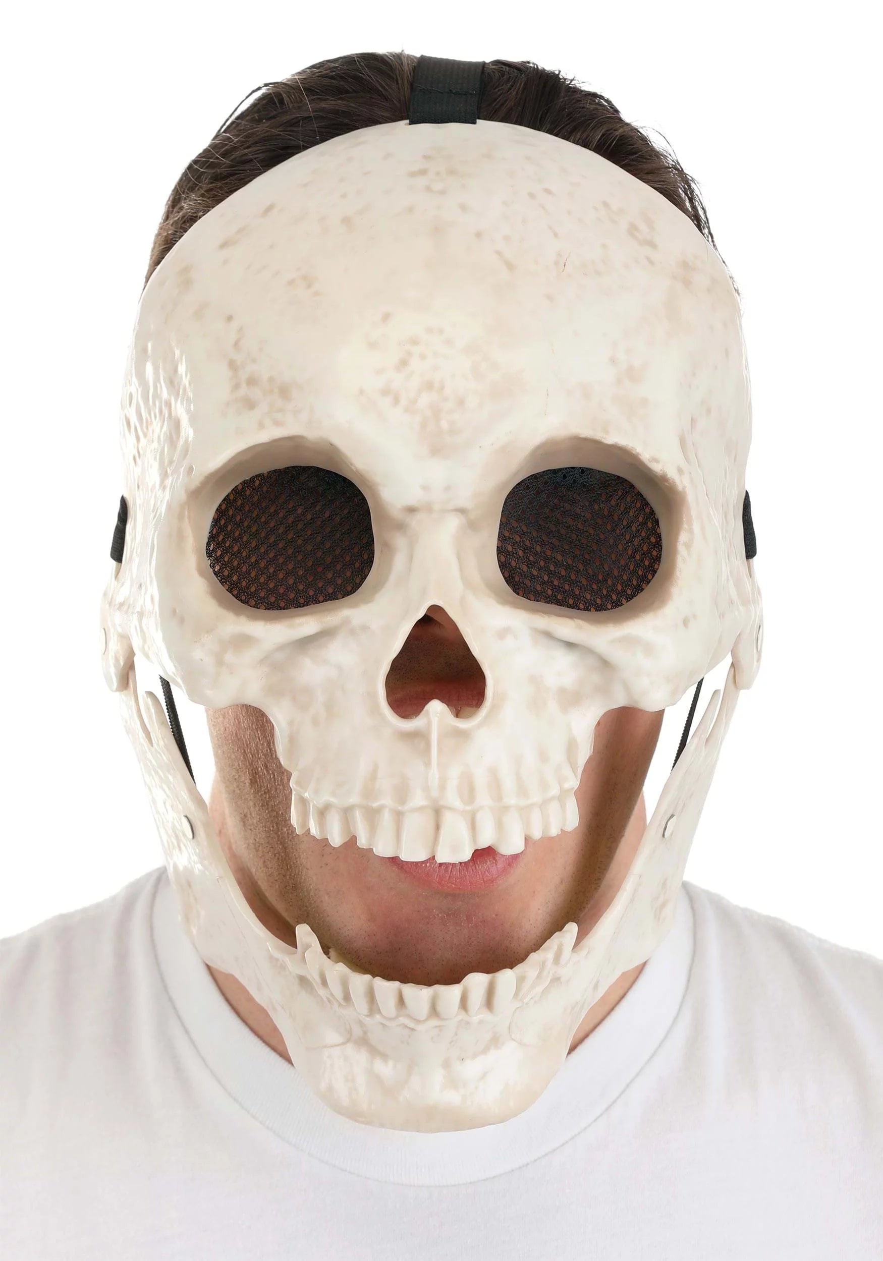 Shining Skull Mouth Mover Mask