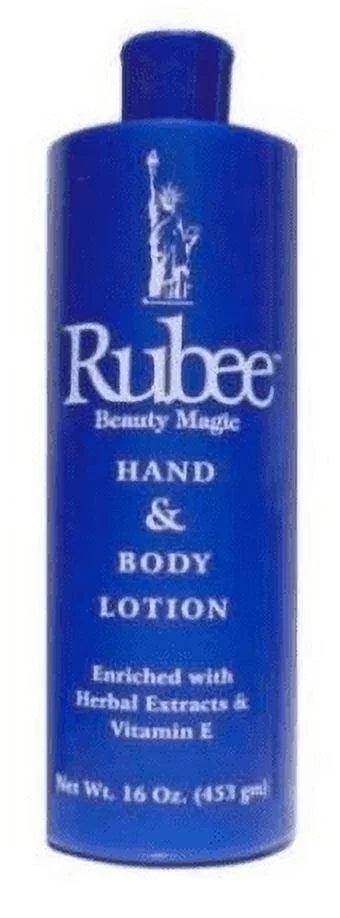 RUBEE HAND & BODY LOTION  16OZ- 12PACKS