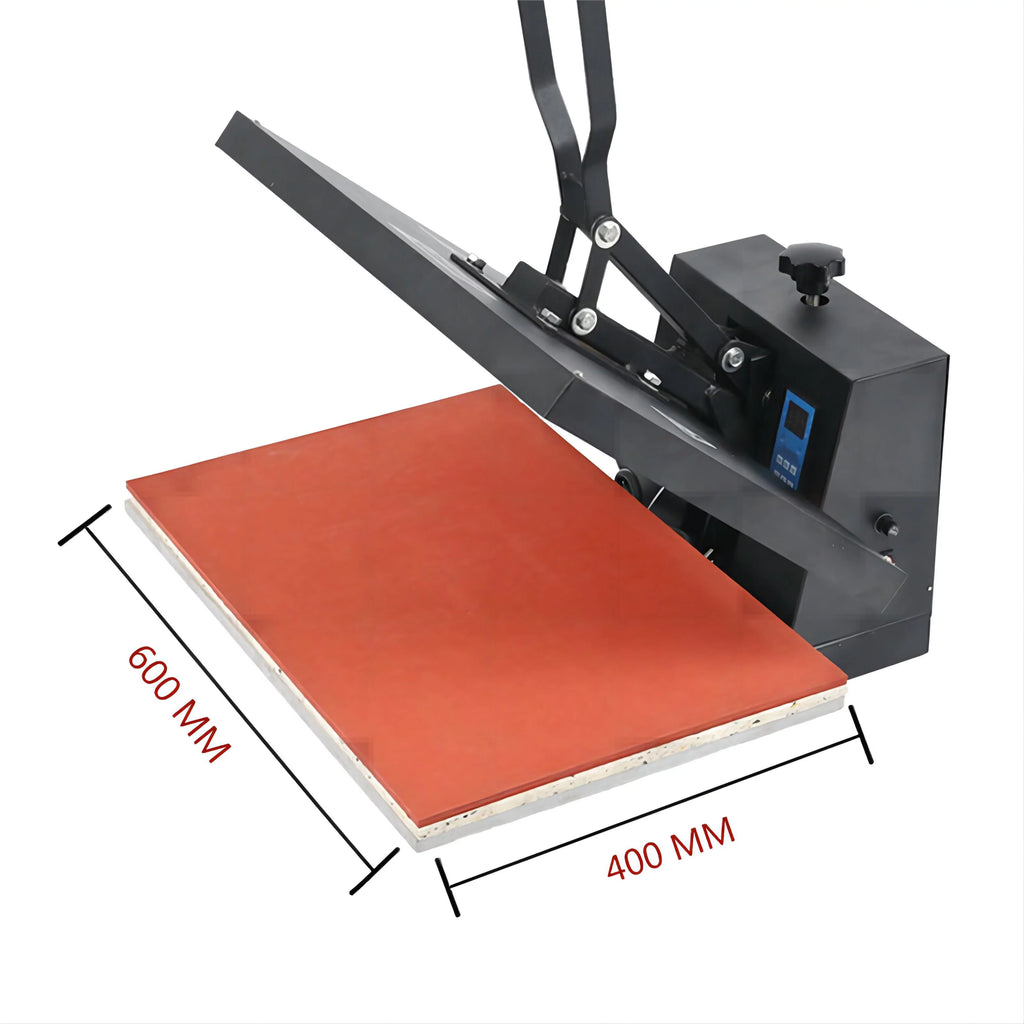 Anqidi 16" x 24" Clamshell Heat Press Machine T-shirt Digital Sublimation Transfer Printer 0~250℃ Time TEMP Pressure Adjustable