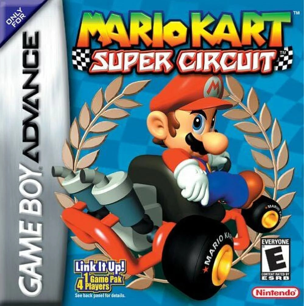 Mario Kart: Super Circuit - Nintendo Gameboy Advance GBA (Used)