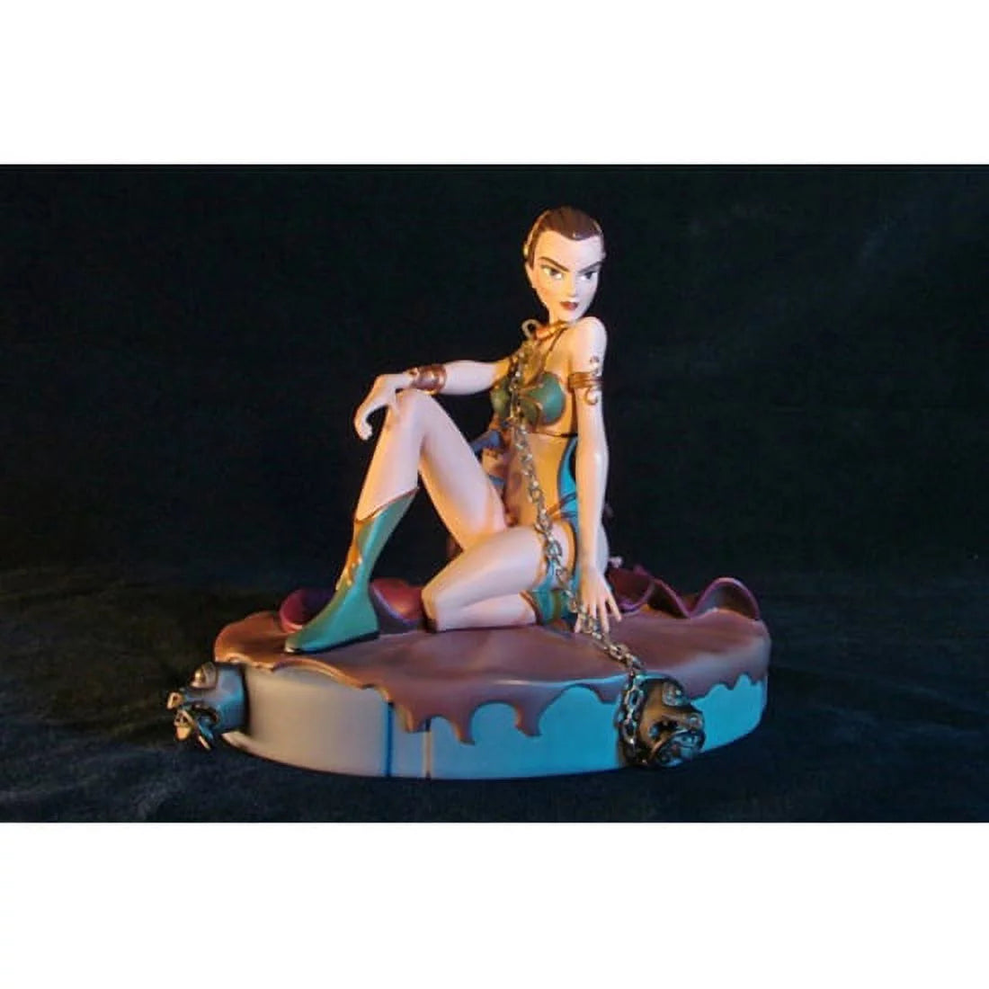 Gentle Giant Animated Slave Leia Maquette