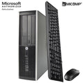 Hp Elite 8100 SFF Core i5 3.2Ghz 4GB 500Gb SSD WiFi Windows 10 Home Desktop Computer - 1 Year Warranty
