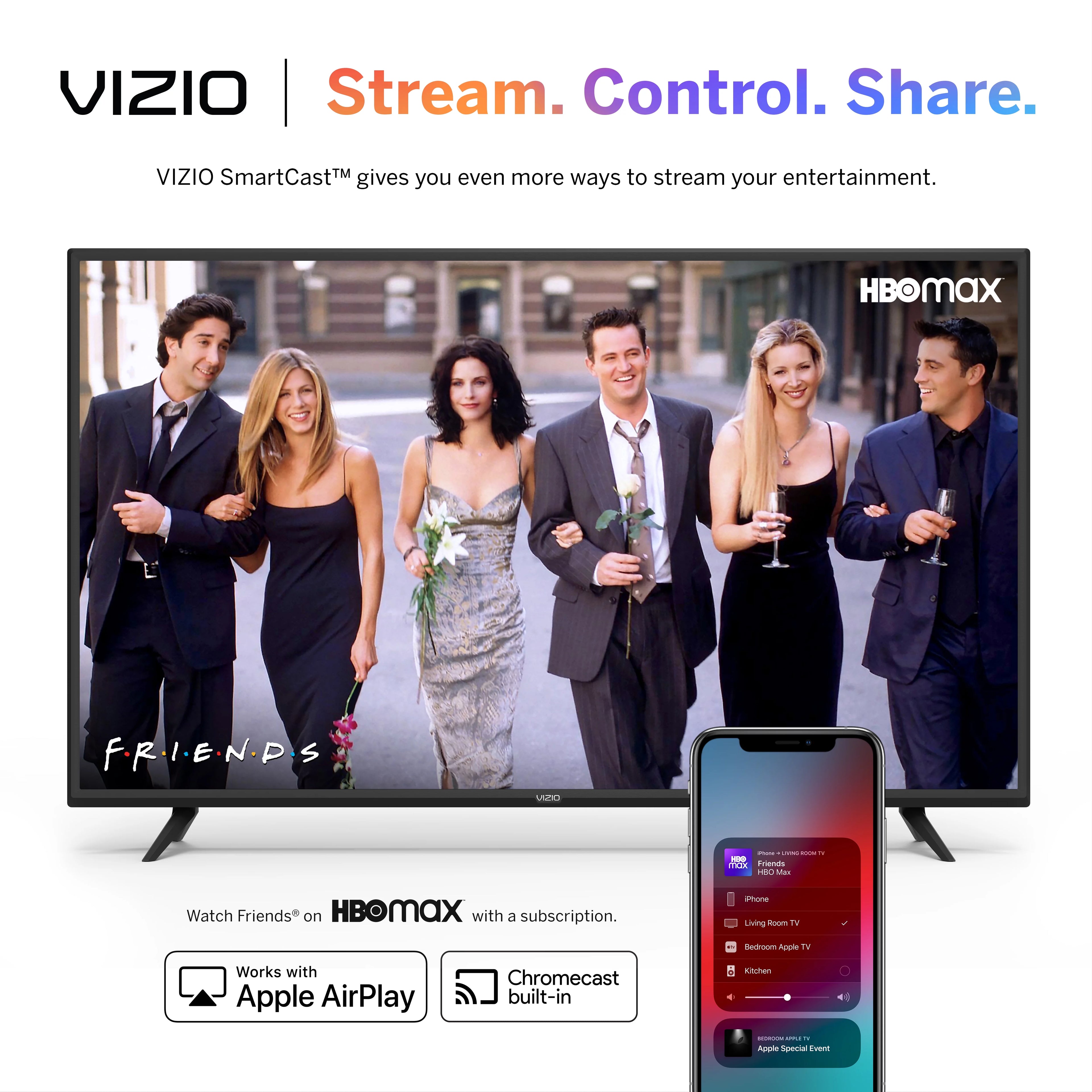 VIZIO 43" Class 4k UHD (2160p) LED Smartcast Smart TV HDR V-Series V435-H11