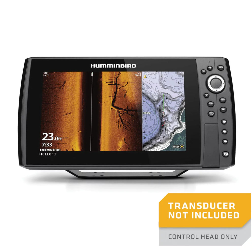 Humminbird Helix 10 Chirp Mega SI+ Fishfinder, Chartplotter and GPS G4N