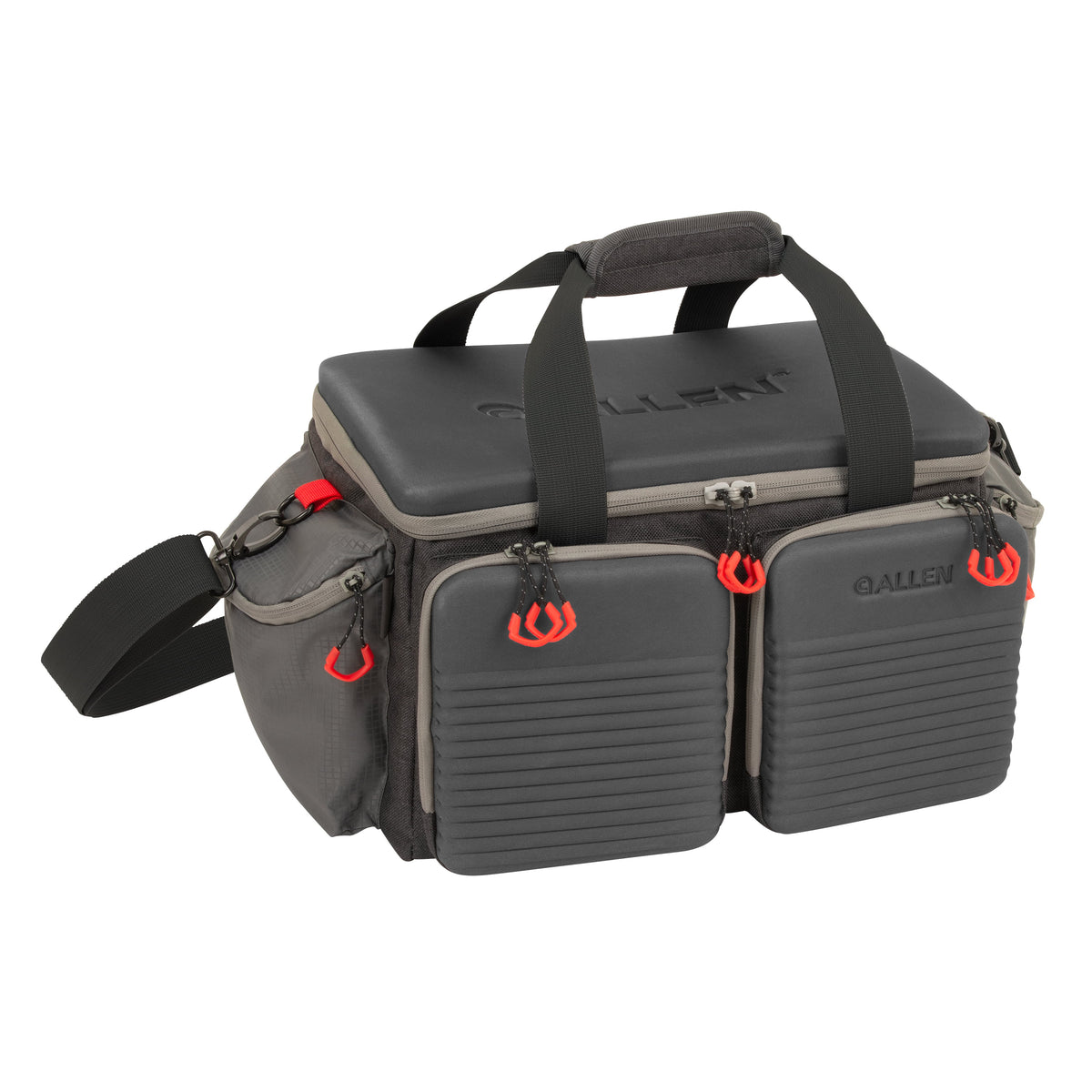 Allen Company Competitor Premium Molded Lockable Range Bag, Gray