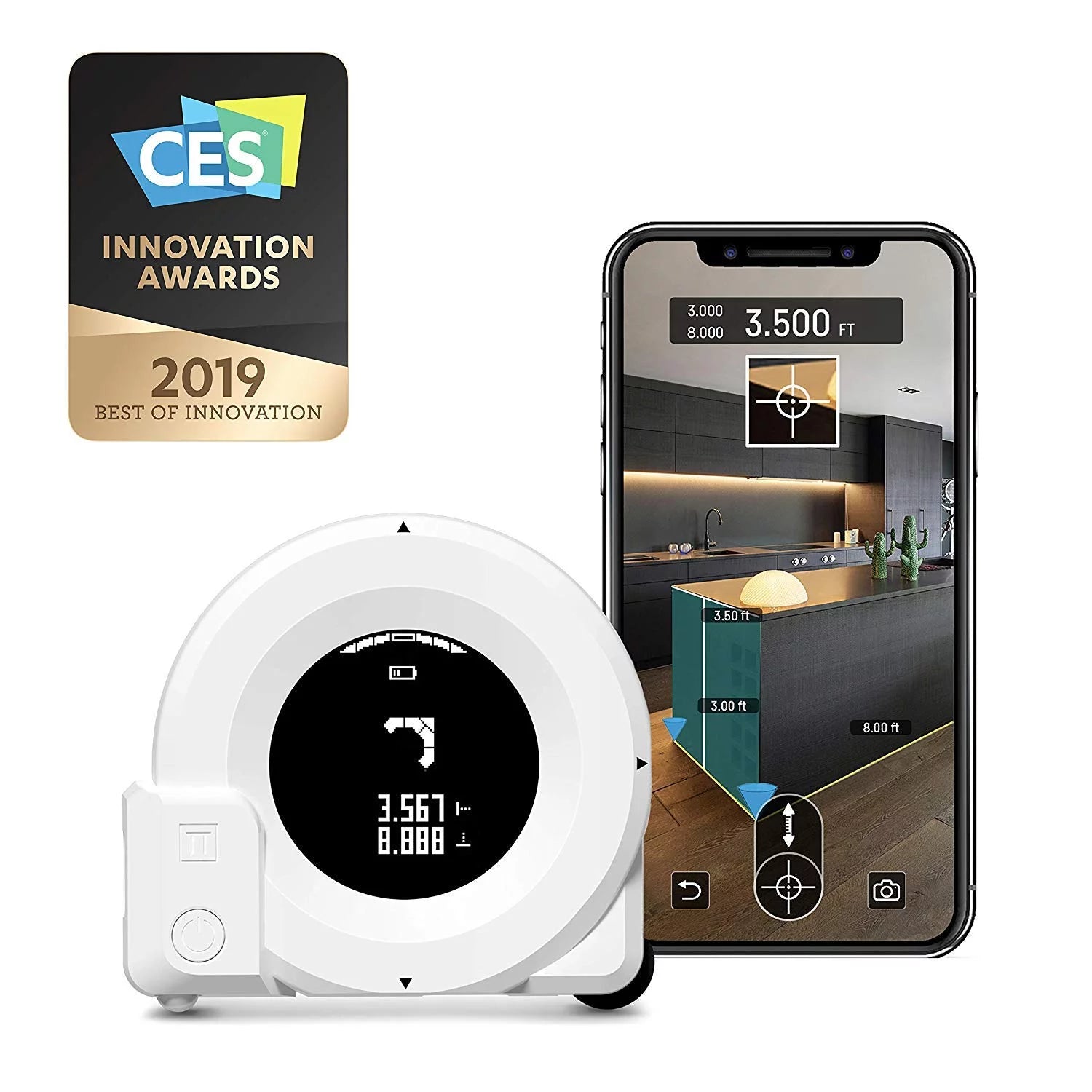 Plott Cubit - Smart Virtual Reality Measuring Tool with Bluetooth Compatibility