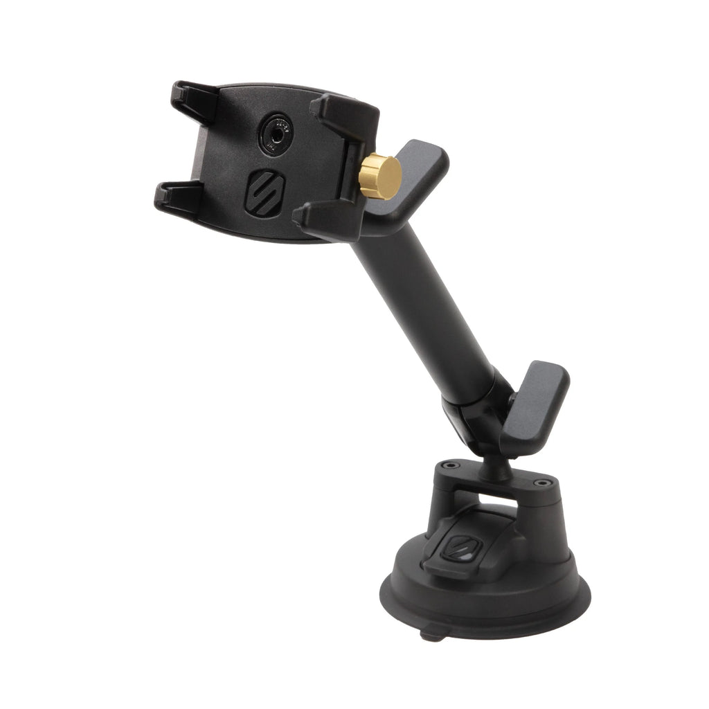Scosche BMG1WDLHD-VA1 HDGrip XL Heavy Duty Suction Cup Window/Dash Phone Mount Black