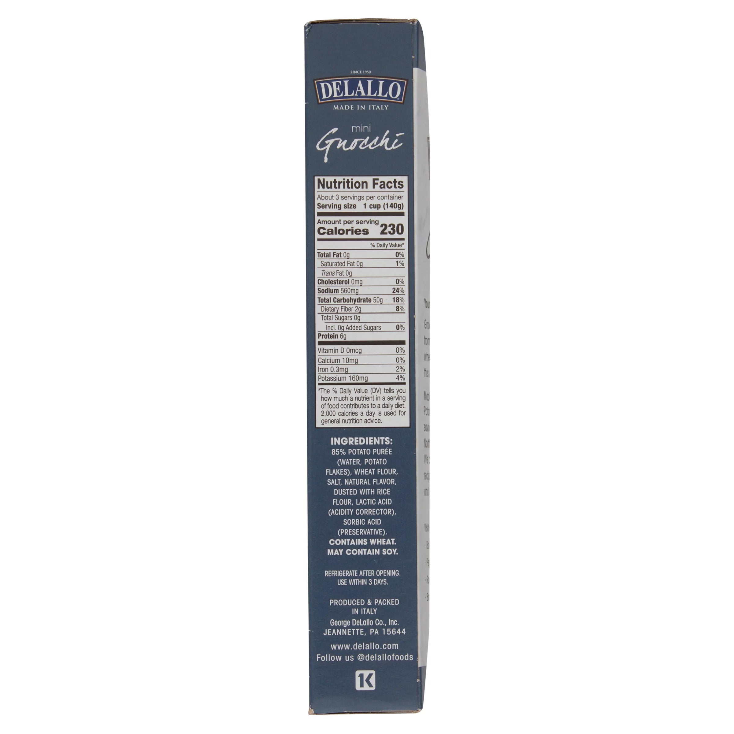 DeLallo Mini Potato Gnocchi, 16 oz