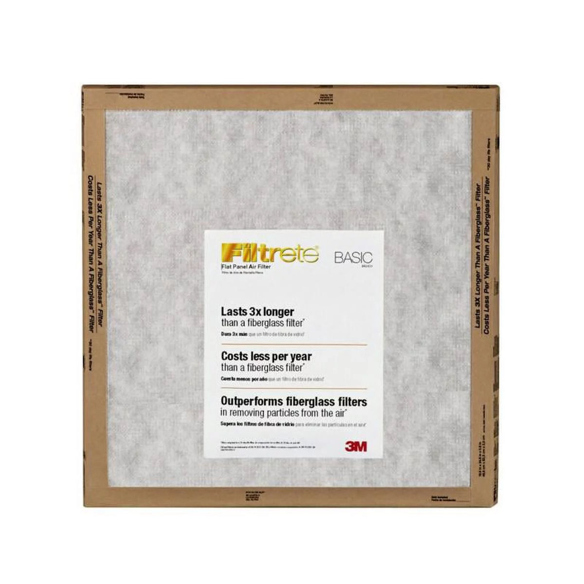 Filtrete 2-Pack 16" x 25" x 1" Flat Panel Air FIlter