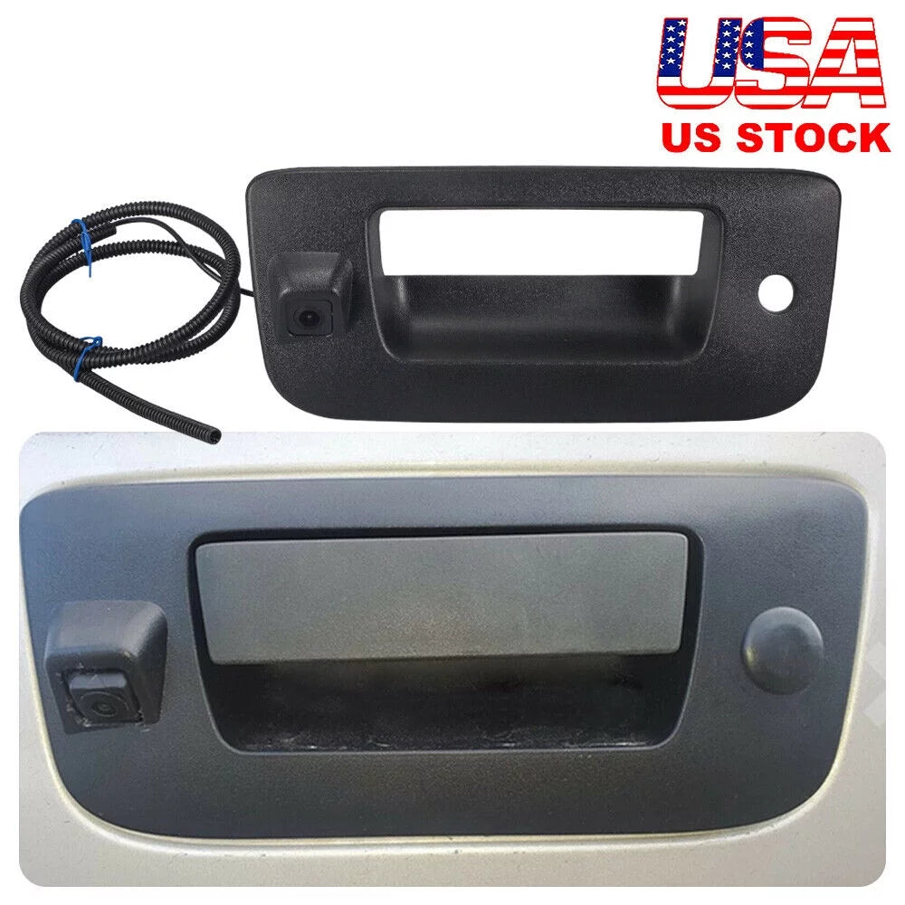 JahyShow Tailgate Handle Rear View Camera - Compatible with Chevy Silverado/GMC Sierra 07-13