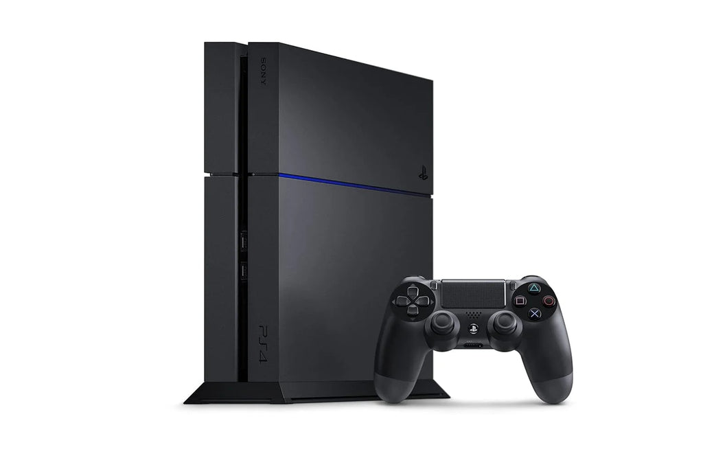 Sony PlayStation 4 Original 500GB Matte Black Gaming Console + G9 Earbuds With Microphone BOLT AXTION Bundle Used