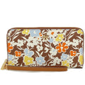 Tory Burch For Her Emerson Printed Wristlet Zip Continental Wallet