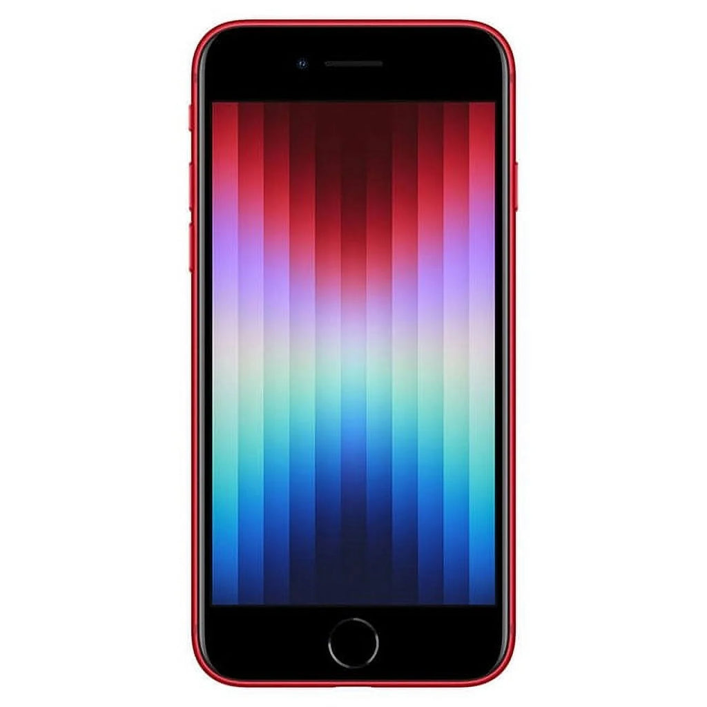 Open Box Apple iPhone SE (3rd Gen) A2595 (Spectrum Mobile Only) 64GB Red