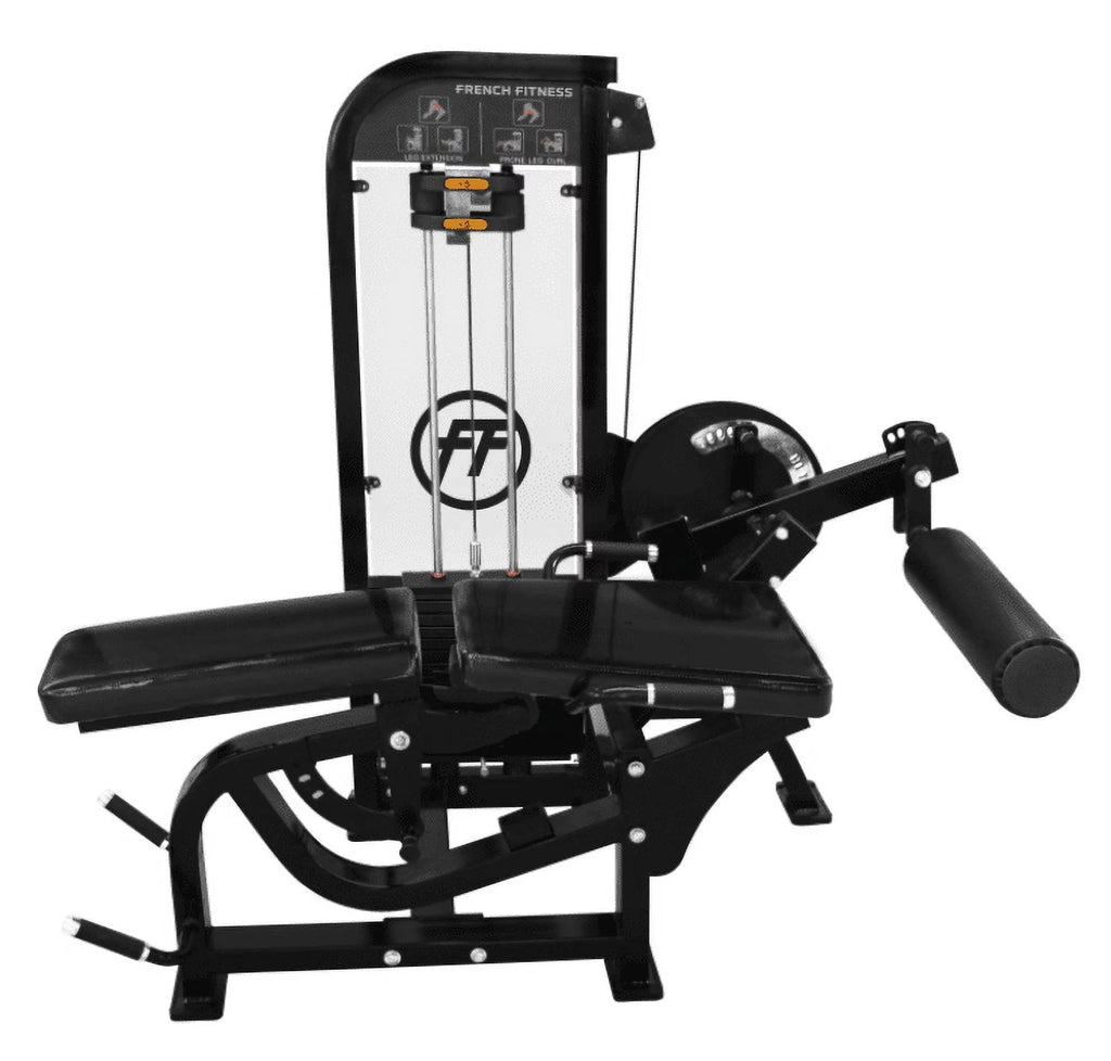 French Fitness Tahoe Prone Leg Curl / Leg Extension (New)