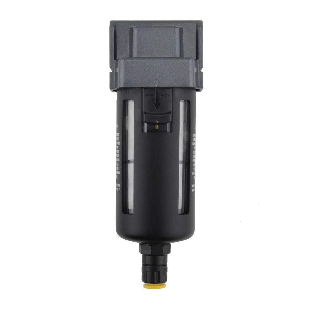 EXELAIR? by Milton FRL Air Filter - 1/4" NPT - Polycarbonate Bowl, Automatic Float/Overnight (EX45F40A-02P)