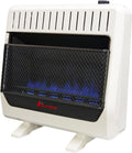 Hearth Sense Dual Fuel Vent less Blue Flame Heater with Base and Blower 30,000 BTU, T-Stat Control Model# BF30T-BB