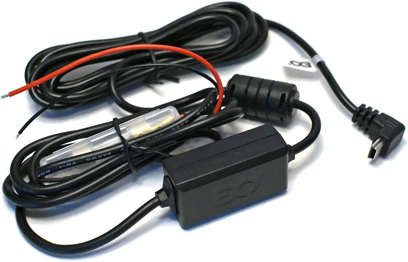 EDO Tech Direct USB Hardwire Car Charger Power Cord Kit for Garmin Nuvi 40lm 50lm 52lm 57lm 2597lmt 2595lmt Drive 51lm