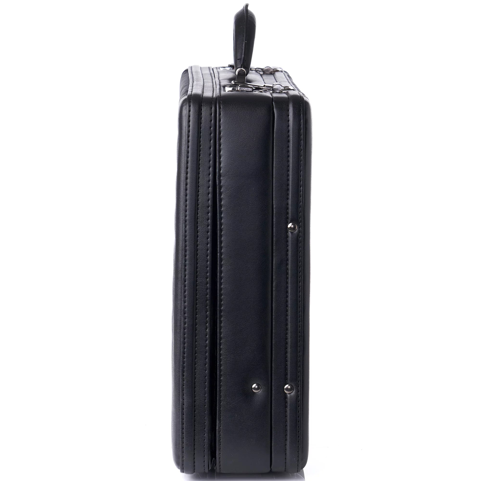 Alpine Swiss Expandable Attache Case Dual Combination Lock Hard Side Briefcase
