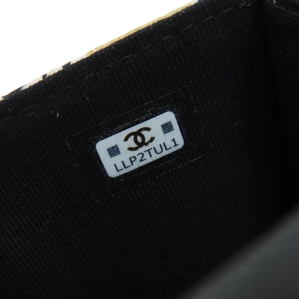 Previously Owned Chanel Chain Shoulder Coco Mark Bag Cotton Female CHANEL (Good)